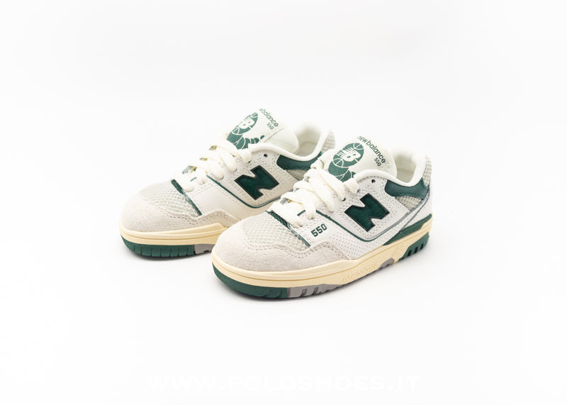 NEW BALANCE - NEW BALANCE 550 JUNIOR VINTAGE GREEN