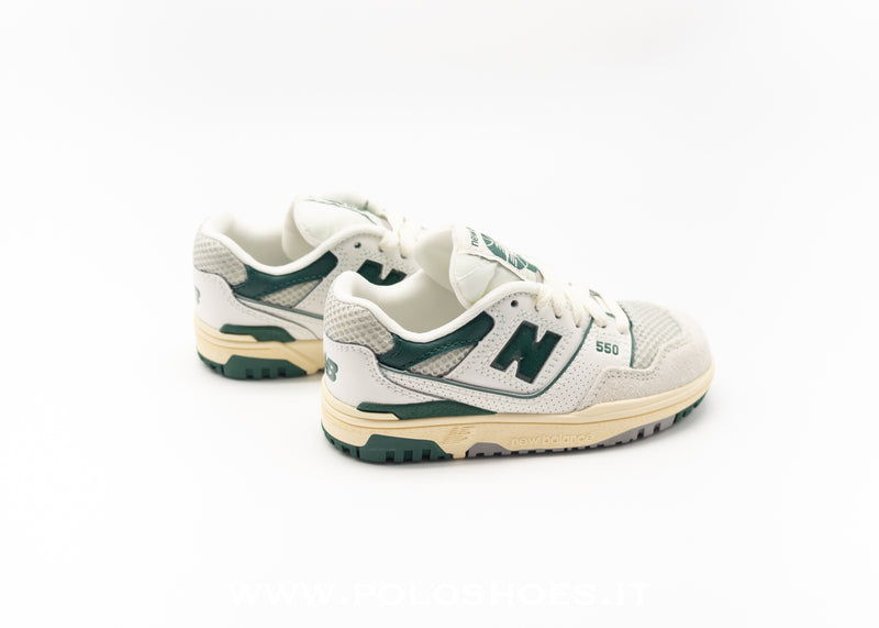 NEW BALANCE - NEW BALANCE 550 JUNIOR VINTAGE GREEN