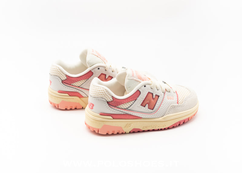 NEW BALANCE - NEW BALANCE 550 JUNIOR VINTAGE PINK