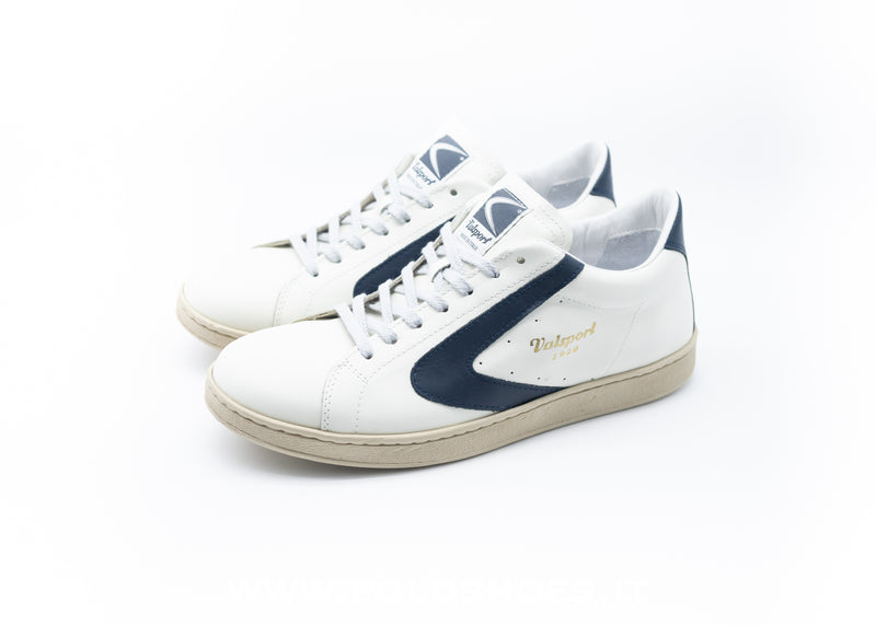 VALSPORT - TOURNAMENT CLASSIC LEATHER BIANCO BLU