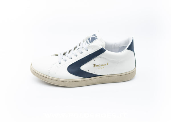 VALSPORT - TOURNAMENT CLASSIC LEATHER BIANCO BLU