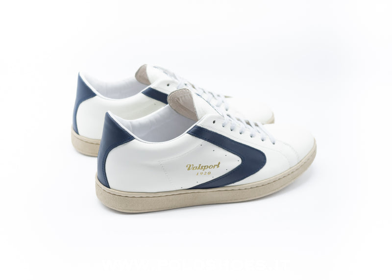 VALSPORT - TOURNAMENT CLASSIC LEATHER BIANCO BLU