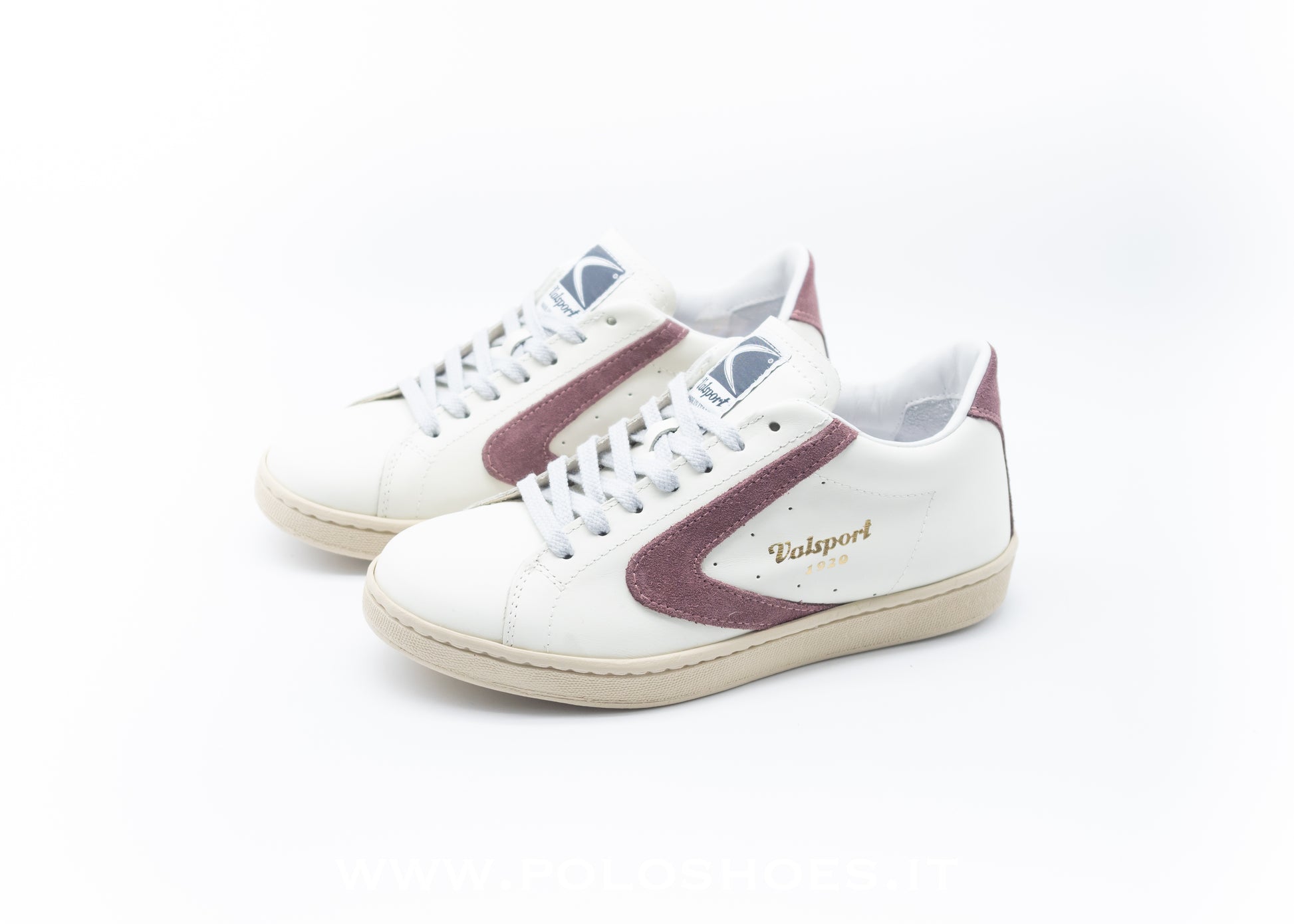 VALSPORT - TOURNAMENT CLASSIC SUEDE BIANCO BROWN ROSE
