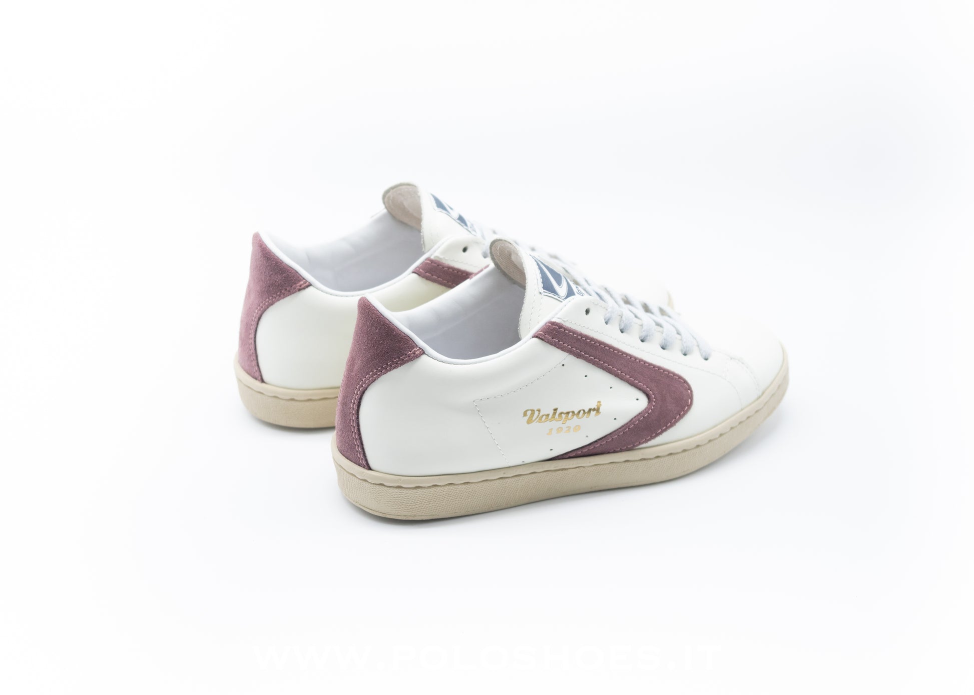 VALSPORT - TOURNAMENT CLASSIC SUEDE BIANCO BROWN ROSE