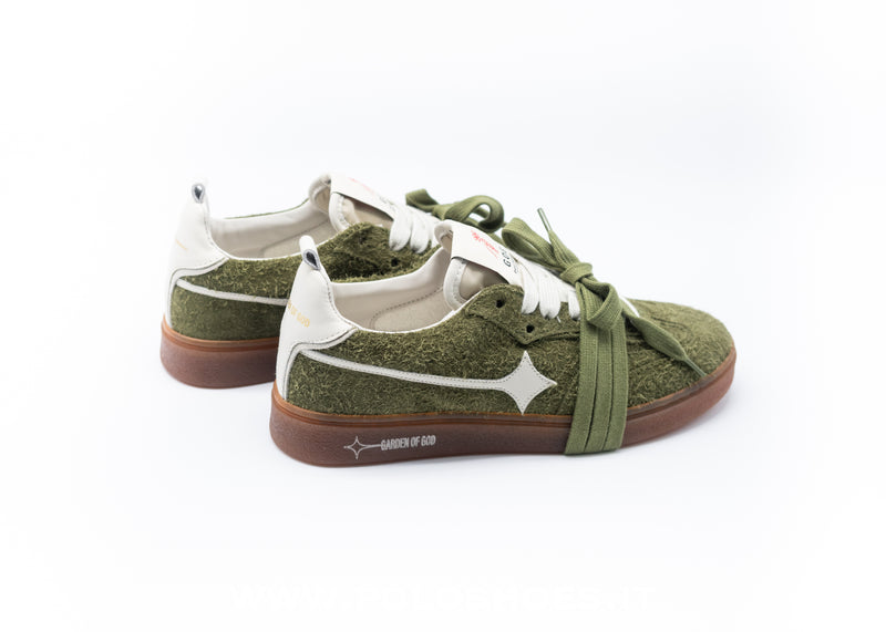 GARDEN OF GOD - EARTH HAIRY SUEDE VERDE MAN