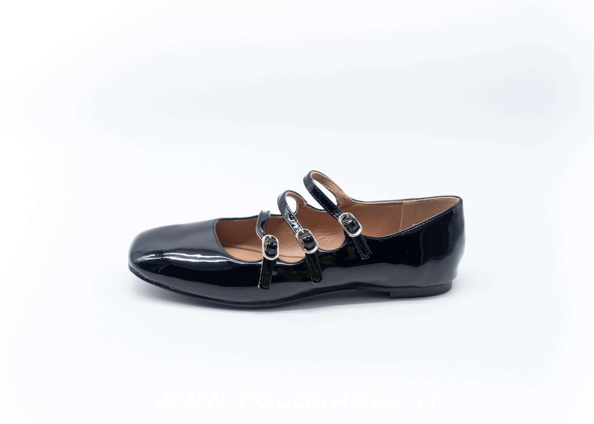 HADEL - BALLERINA VERNICE BLACK