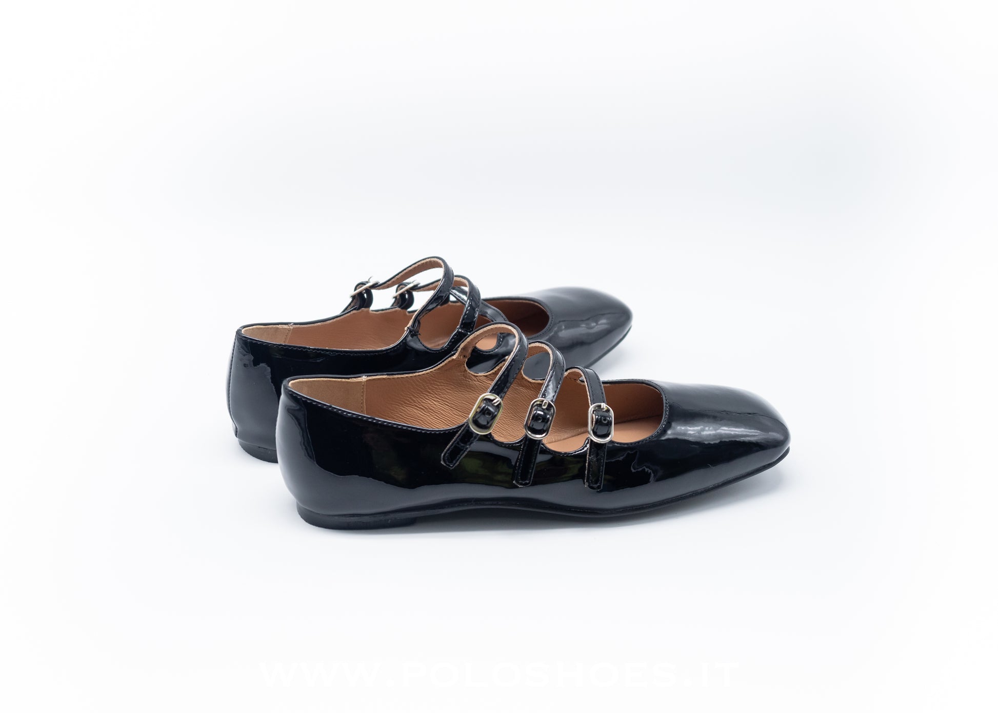 HADEL - BALLERINA VERNICE BLACK