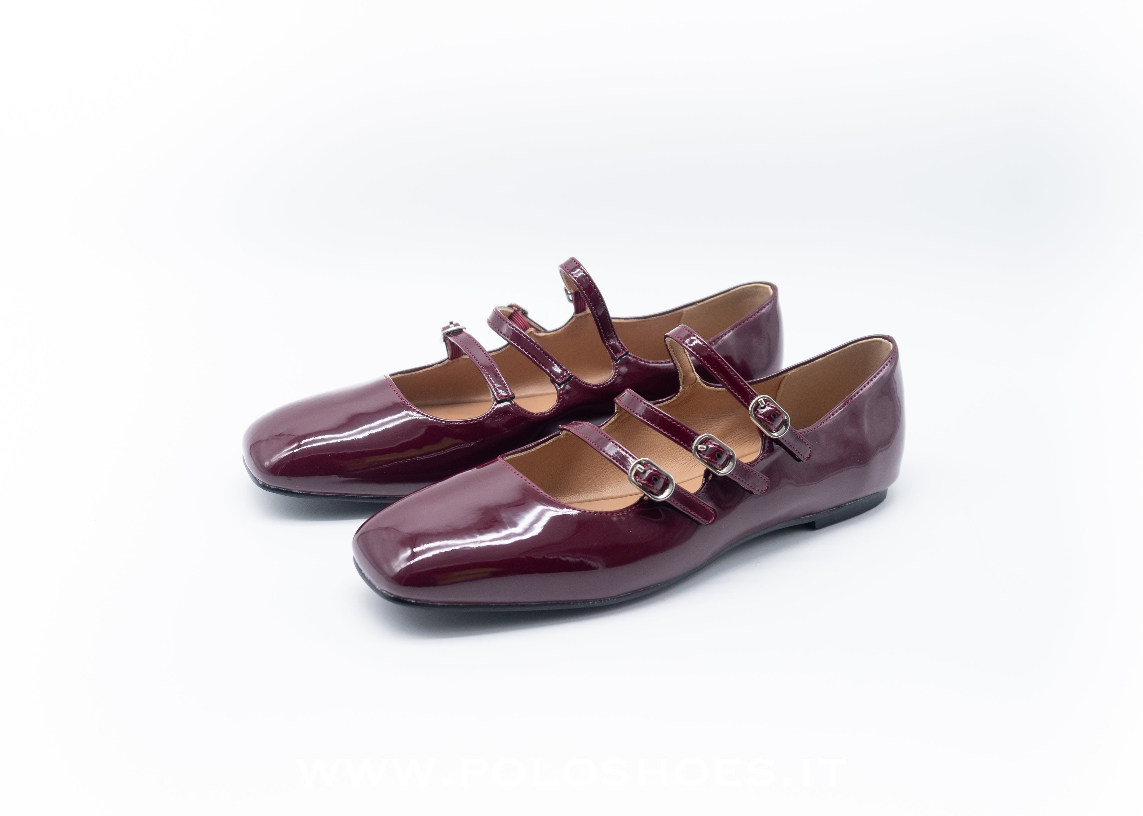 HADEL - BALLERINA VERNICE BORDEAUX