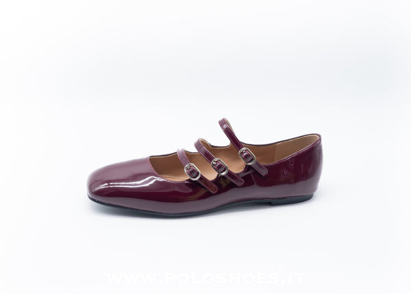 HADEL - BALLERINA VERNICE BORDEAUX