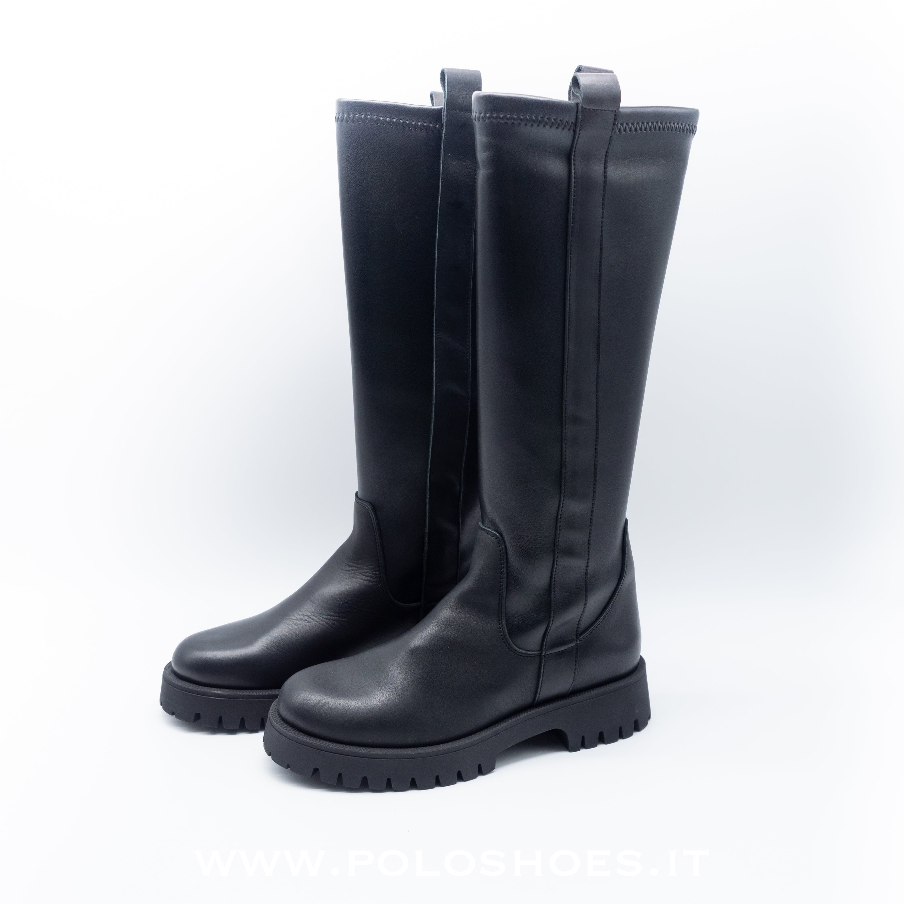 FRAU - STIVALE ELASTICIZZATO BLACK