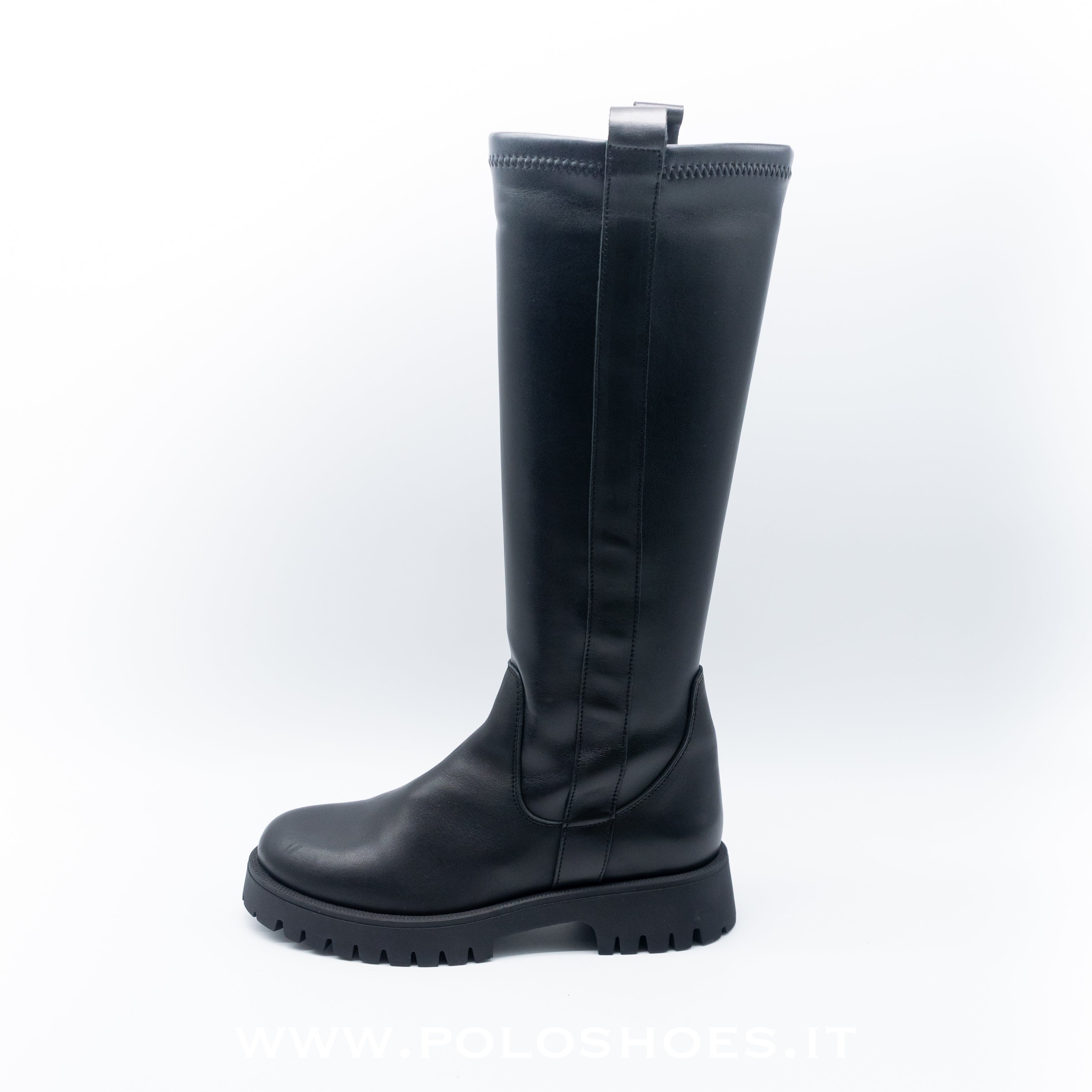 FRAU - STIVALE ELASTICIZZATO BLACK