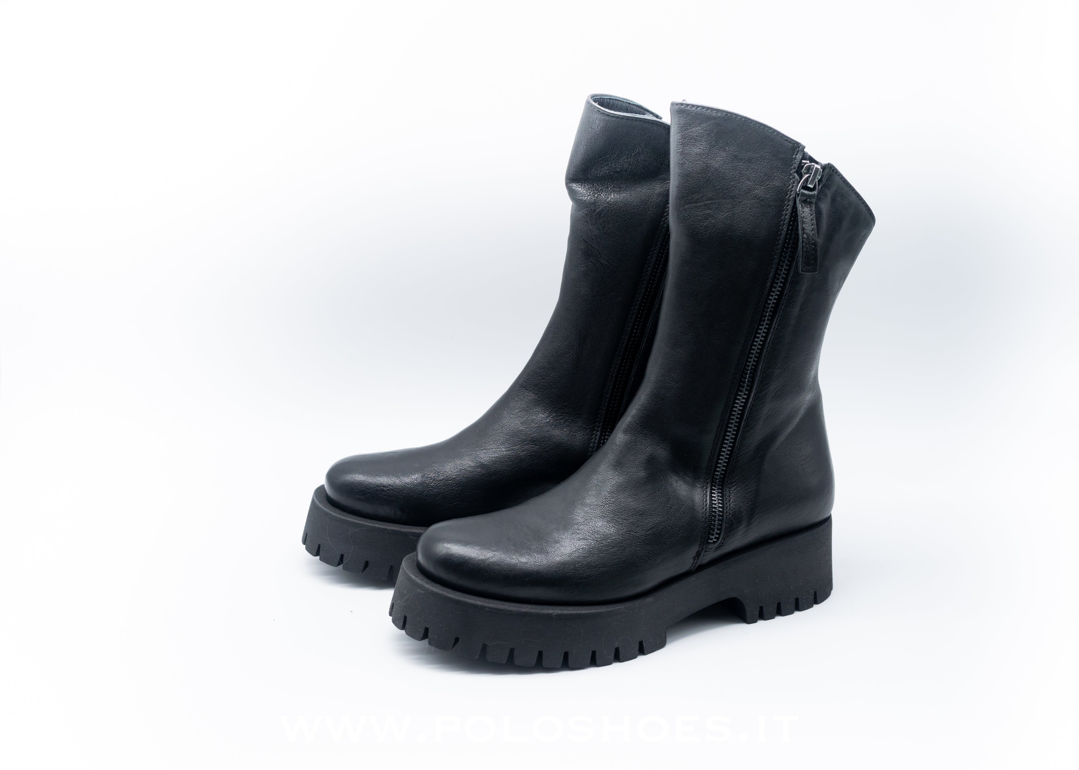 JOANN - STIVALETTO BLACK OVER