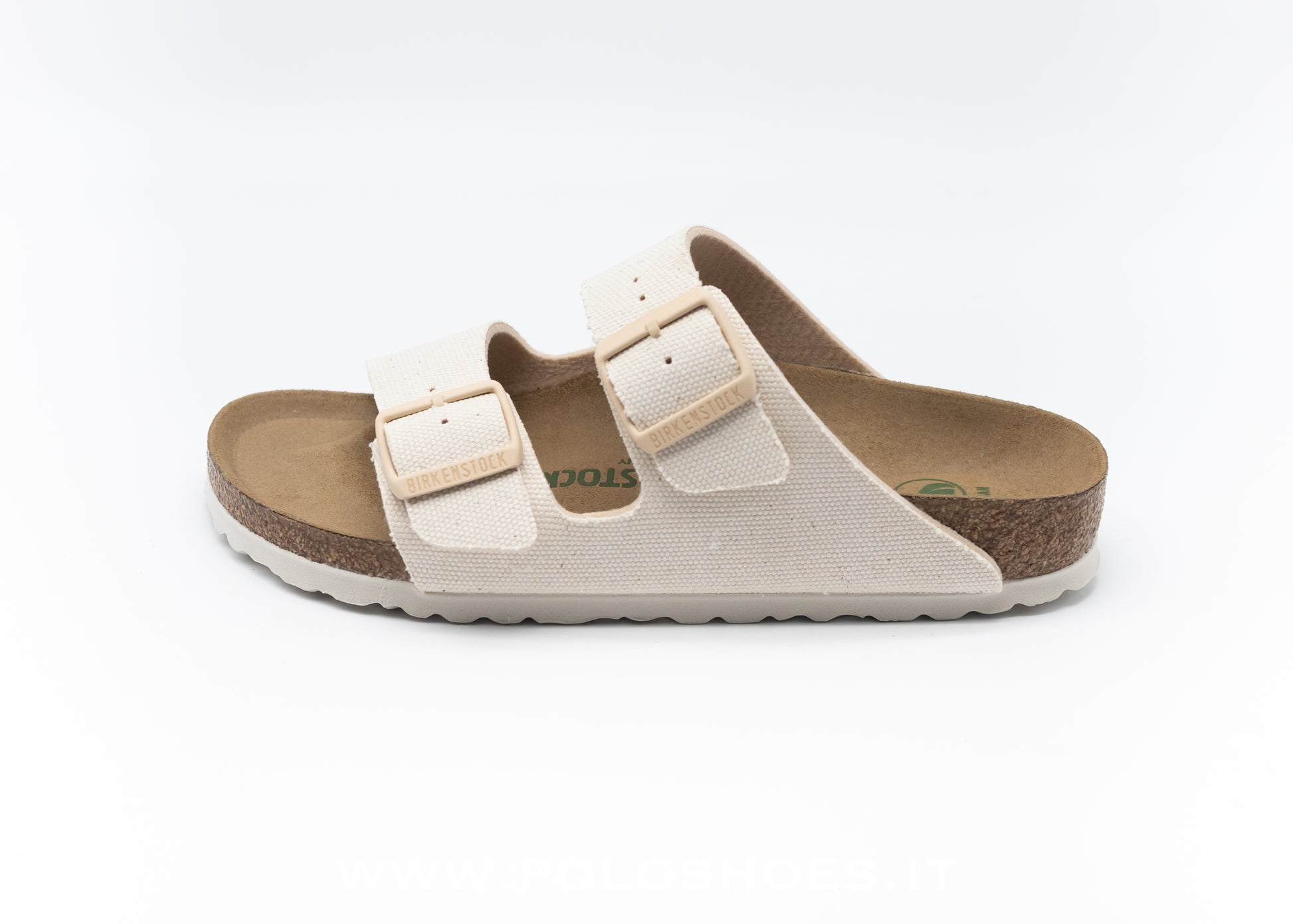 BIRKENSTOCK - 🌱 ARIZONA VEGAN CANVAS EGGSHELL