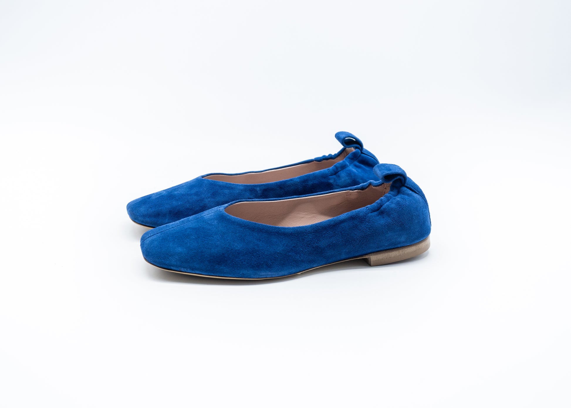 ORONERO - BALLERINA CAMOSCIO BLUE ELETTRICO
