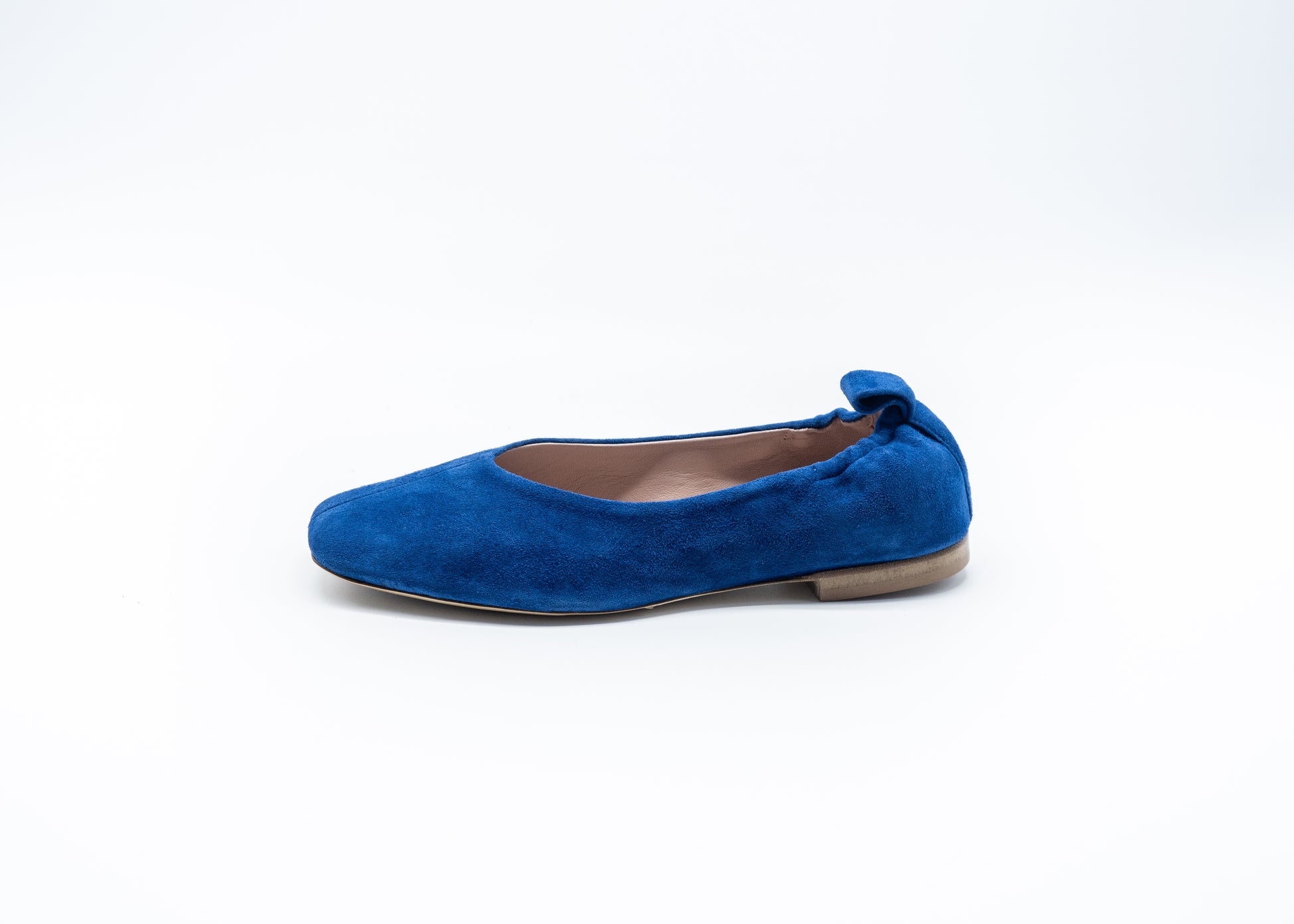 ORONERO - BALLERINA CAMOSCIO BLUE ELETTRICO