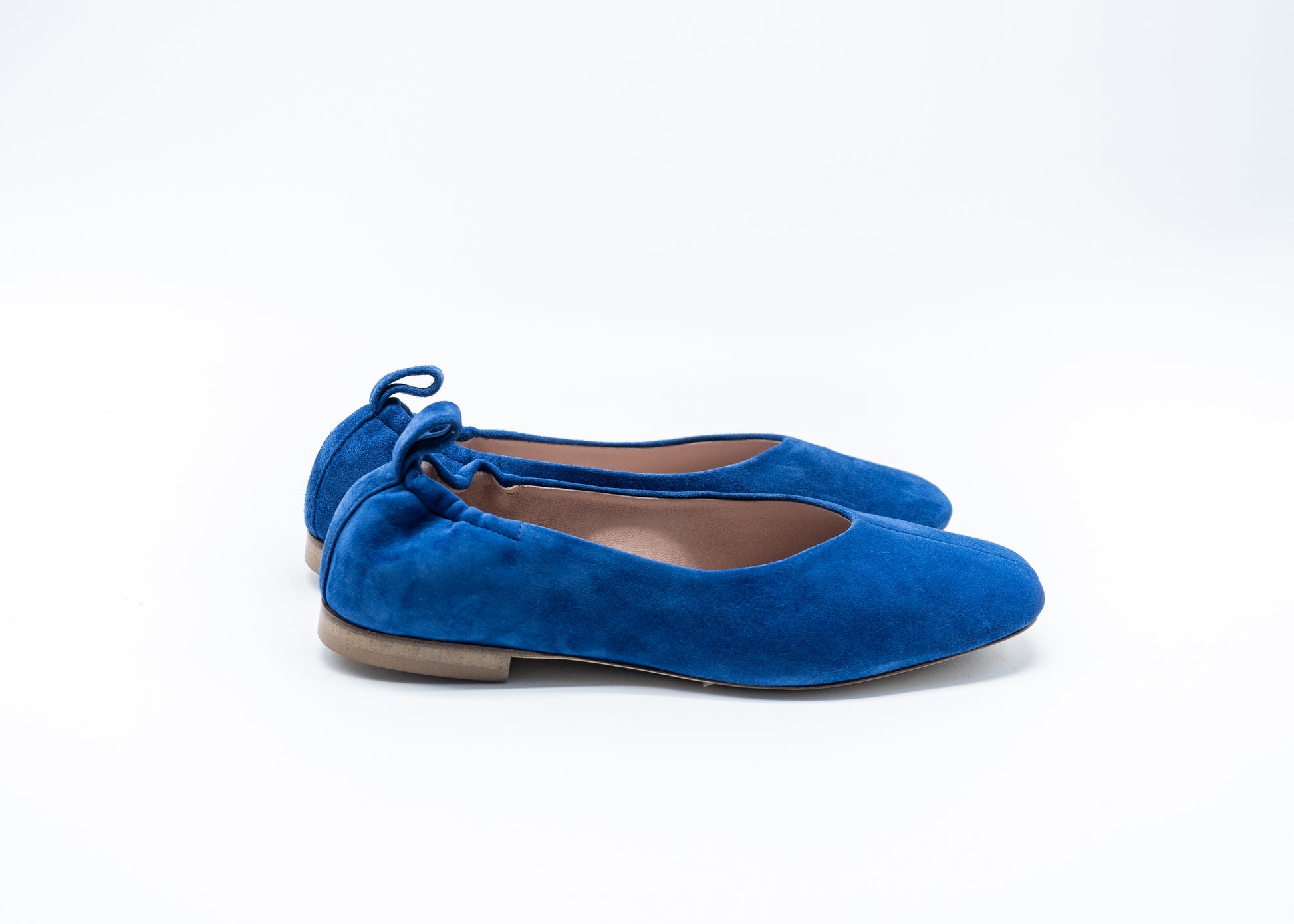 ORONERO - BALLERINA CAMOSCIO BLUE ELETTRICO