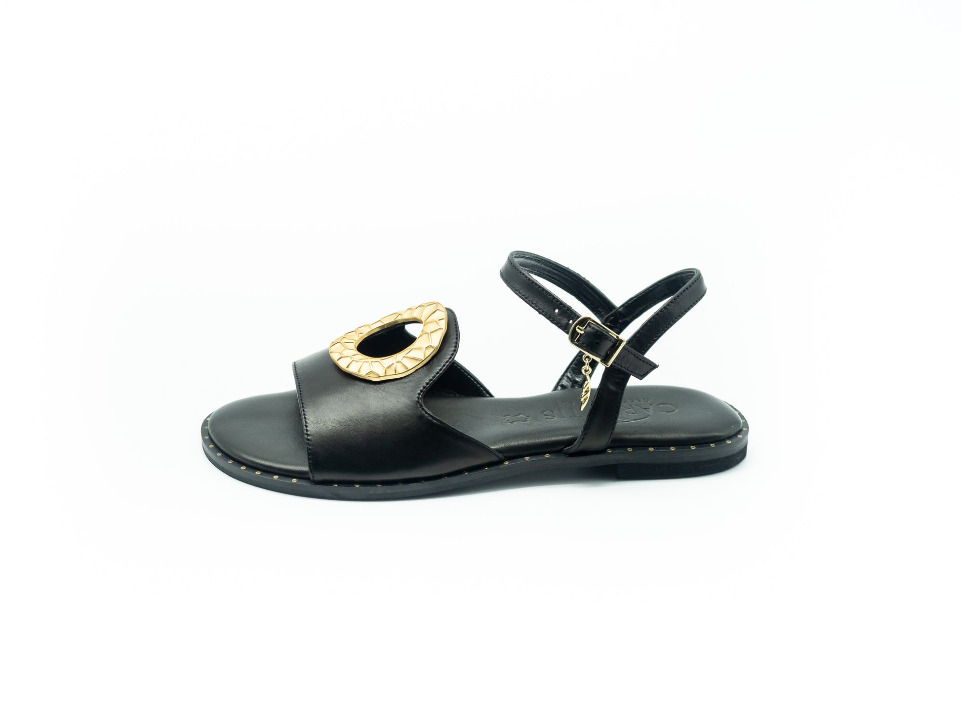 CARYATIS - SANDALO ACCESSORIO BLACK GOLD