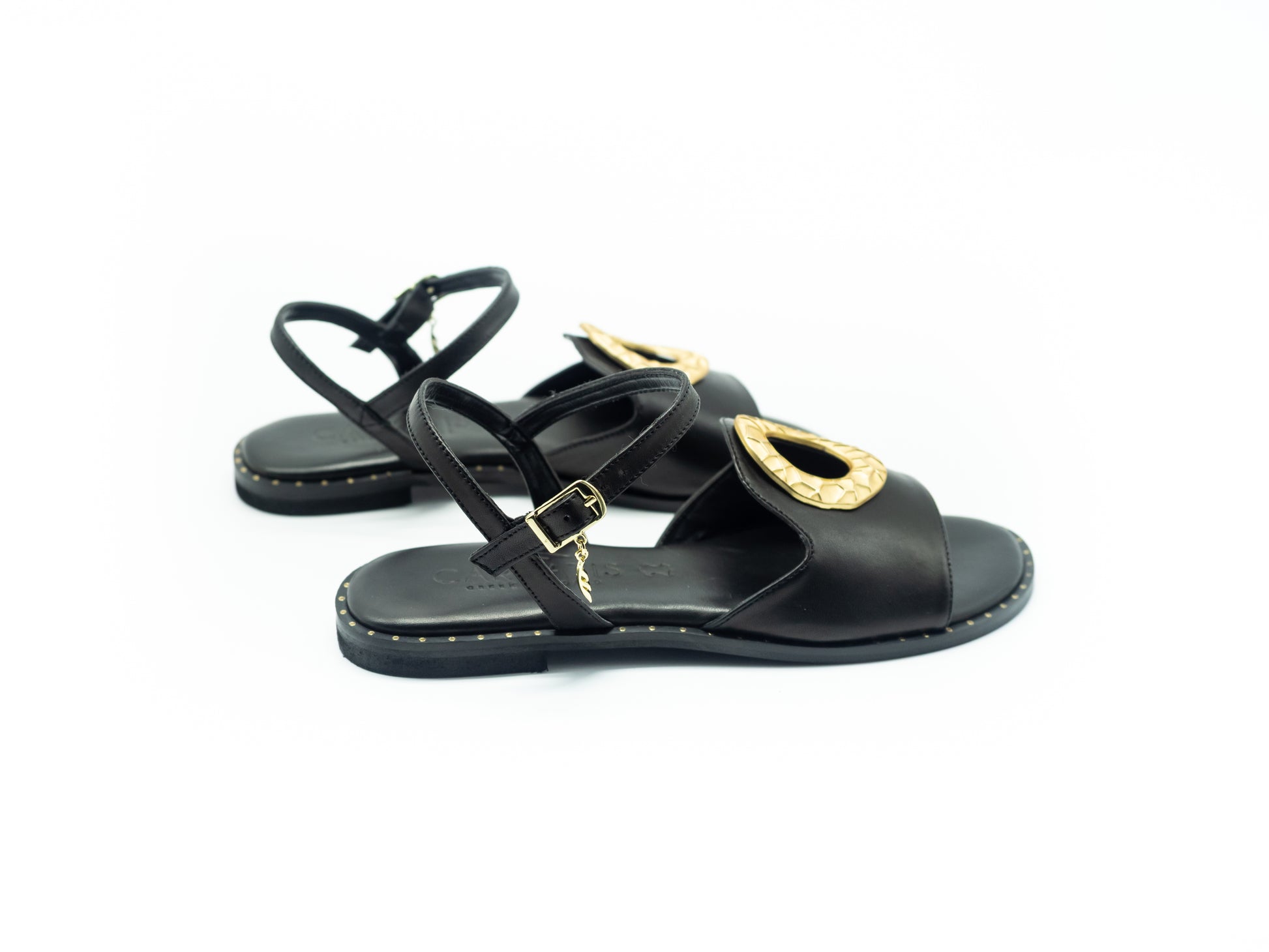 CARYATIS - SANDALO ACCESSORIO BLACK GOLD
