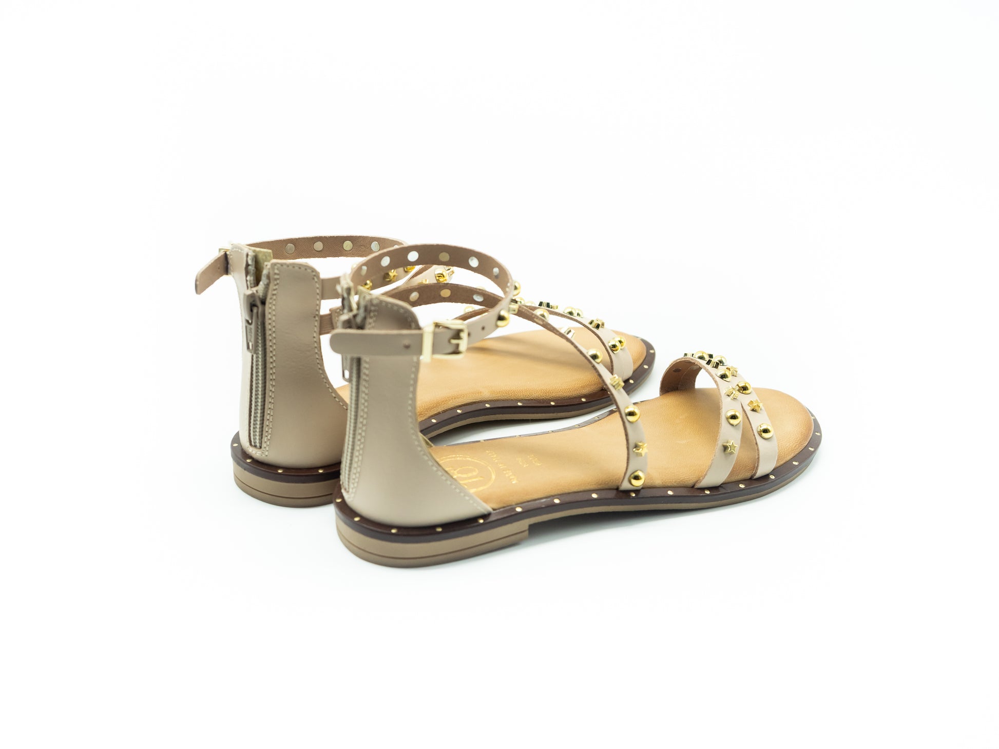 18+ - SANDALO BORCHIE BEIGE