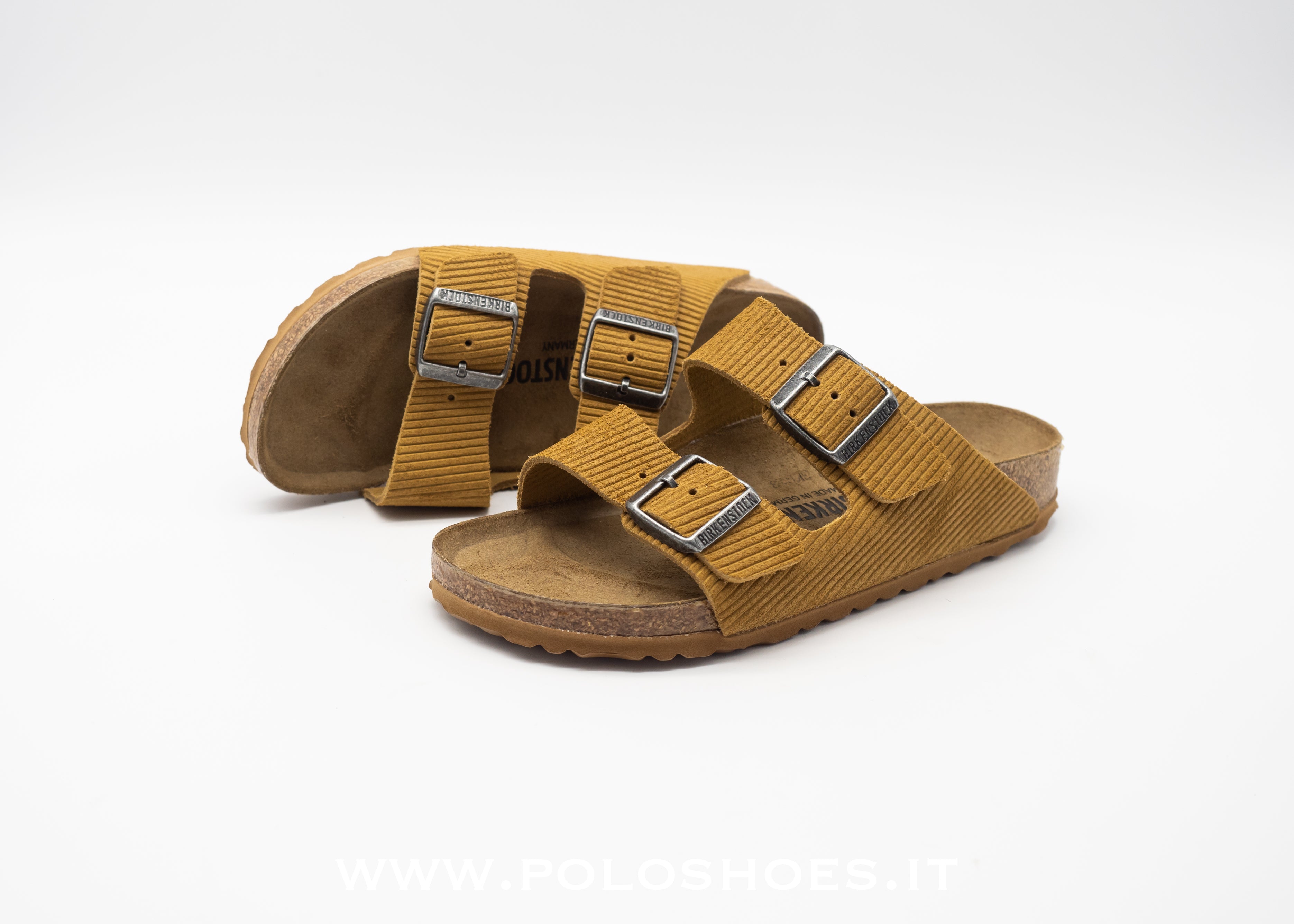 BIRKENSTOCK - ARIZONA CORDUROY CORK BROWN