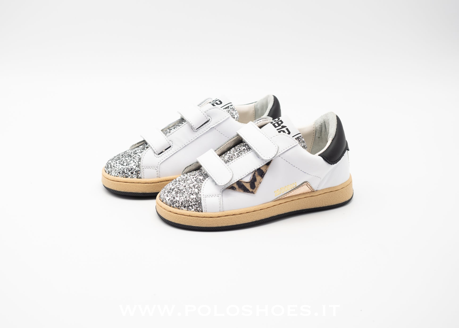 2B12 - SUPRIME SNEAKERS STRAPPI WHITE