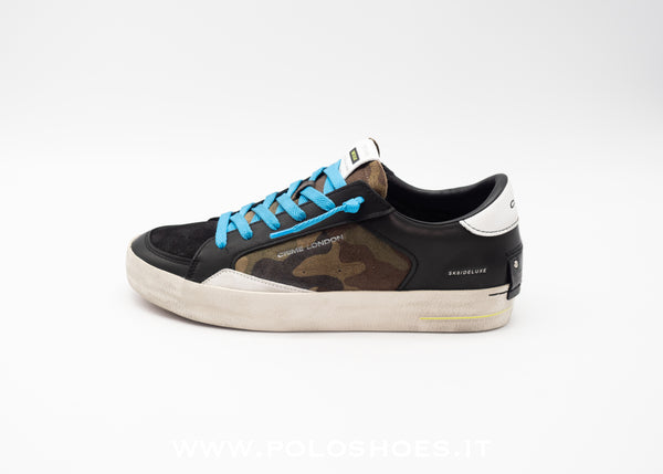 CRIME LONDON - SNEAKERS BLACK MILITARY