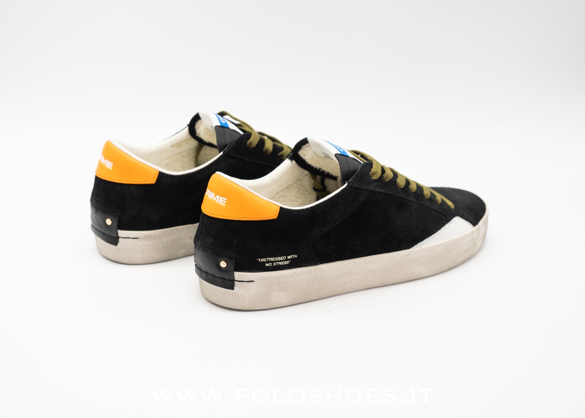 CRIME LONDON - SNEAKERS ORANGE ORBIT