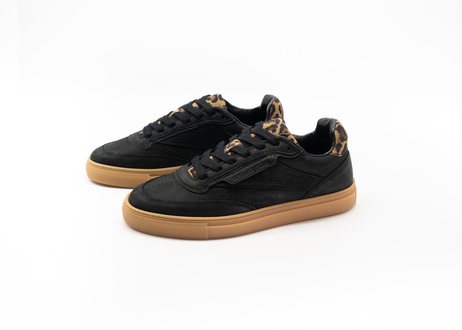 COPENHAGEN - CPH90 LEATHER MIX BLACK/LEO