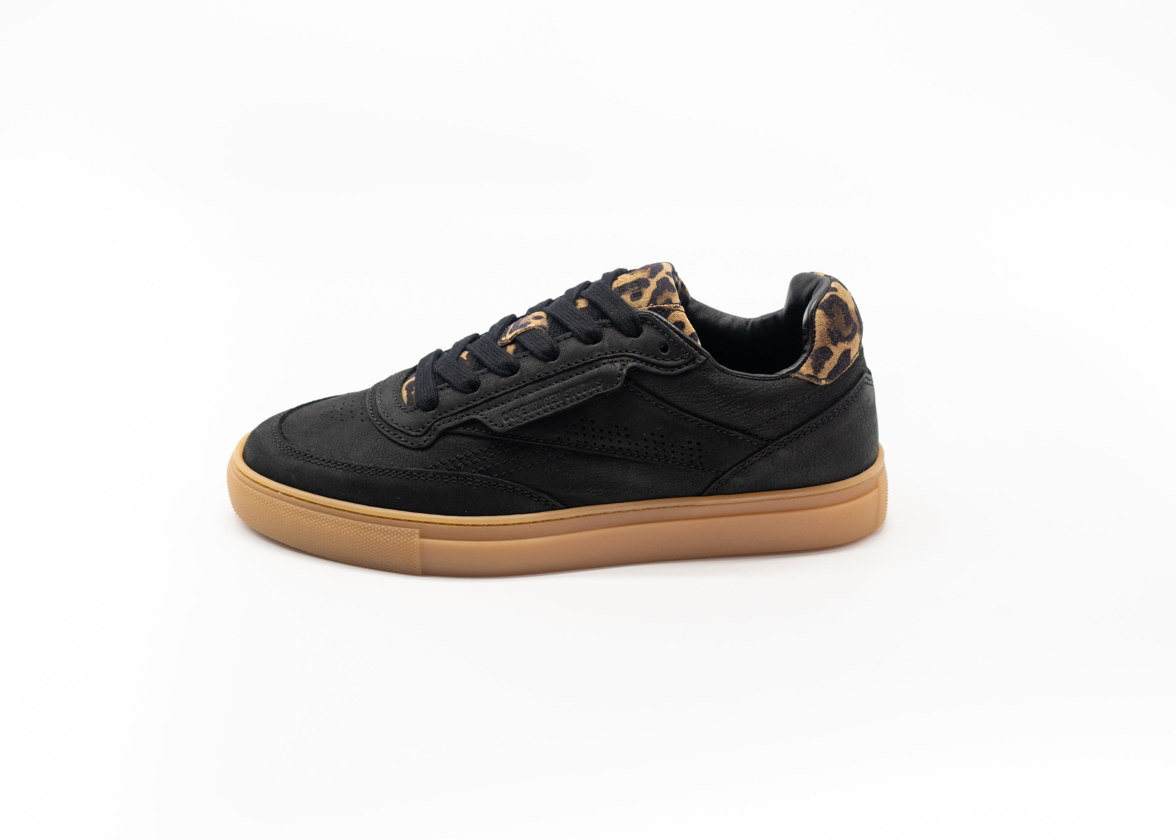 COPENHAGEN - CPH90 LEATHER MIX BLACK/LEO