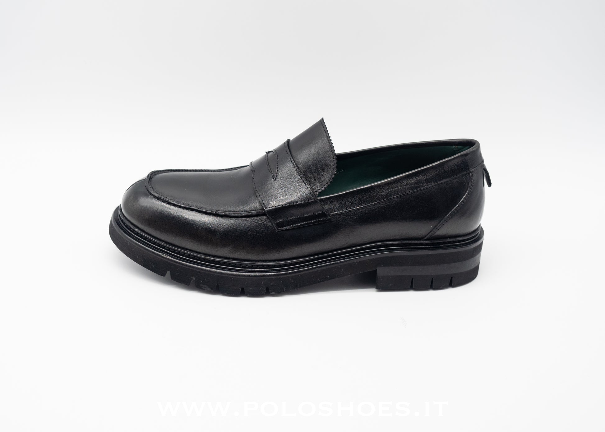 CALPIERRE - MOCASSINO OVER BLACK