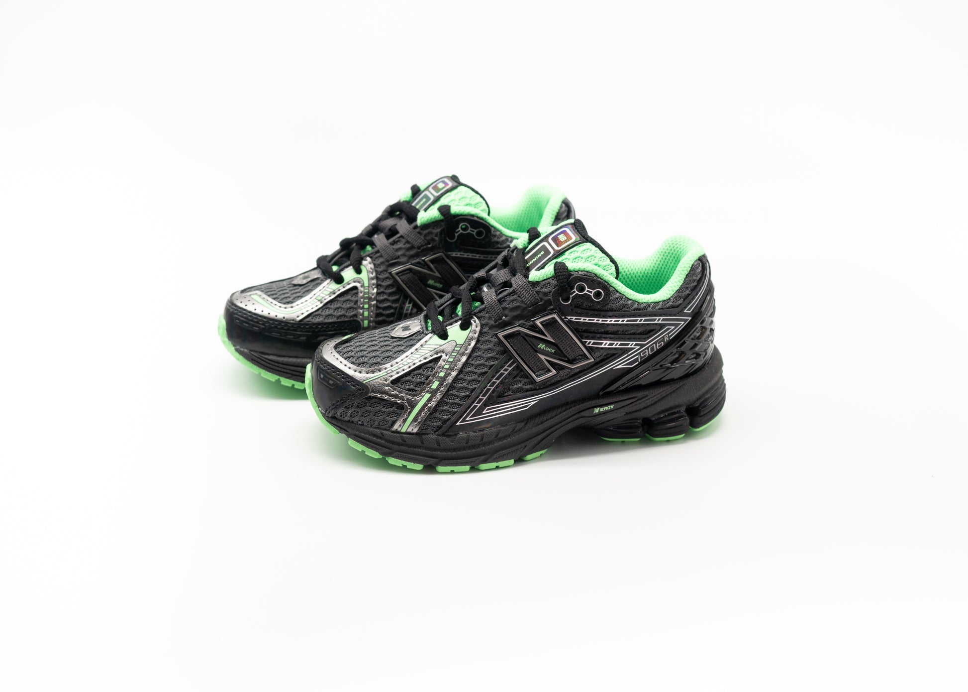 NEW BALANCE - NEW BALANCE 1906 LACE BLACK CON LIME LEAF JUNIOR
