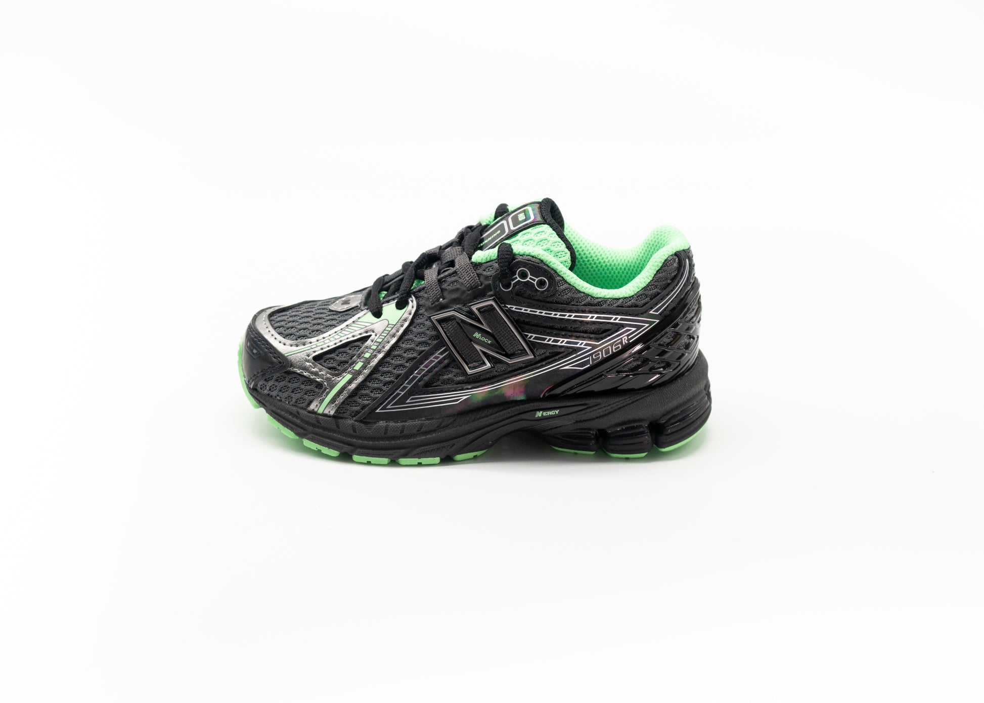 NEW BALANCE - NEW BALANCE 1906 LACE BLACK CON LIME LEAF JUNIOR