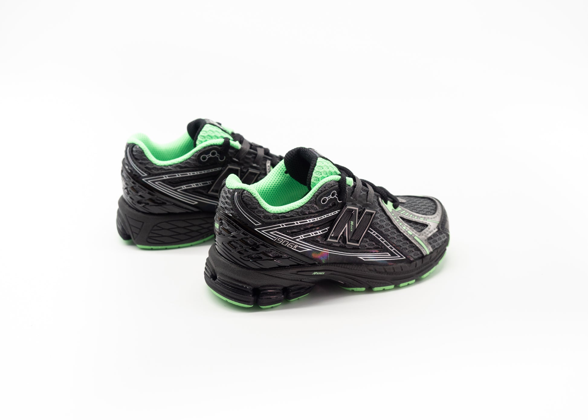 NEW BALANCE - NEW BALANCE 1906 LACE BLACK CON LIME LEAF KIDS