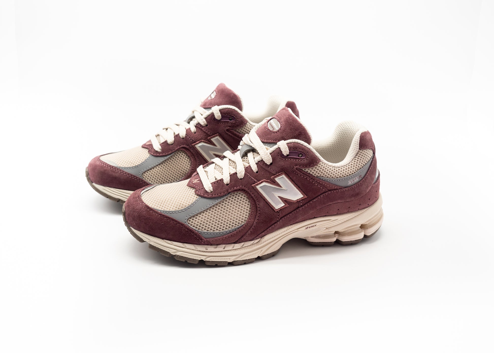 NEW BALANCE - NEW BALANCE 2002R WASHED BURGUNDY TIMBERWOLF GREY