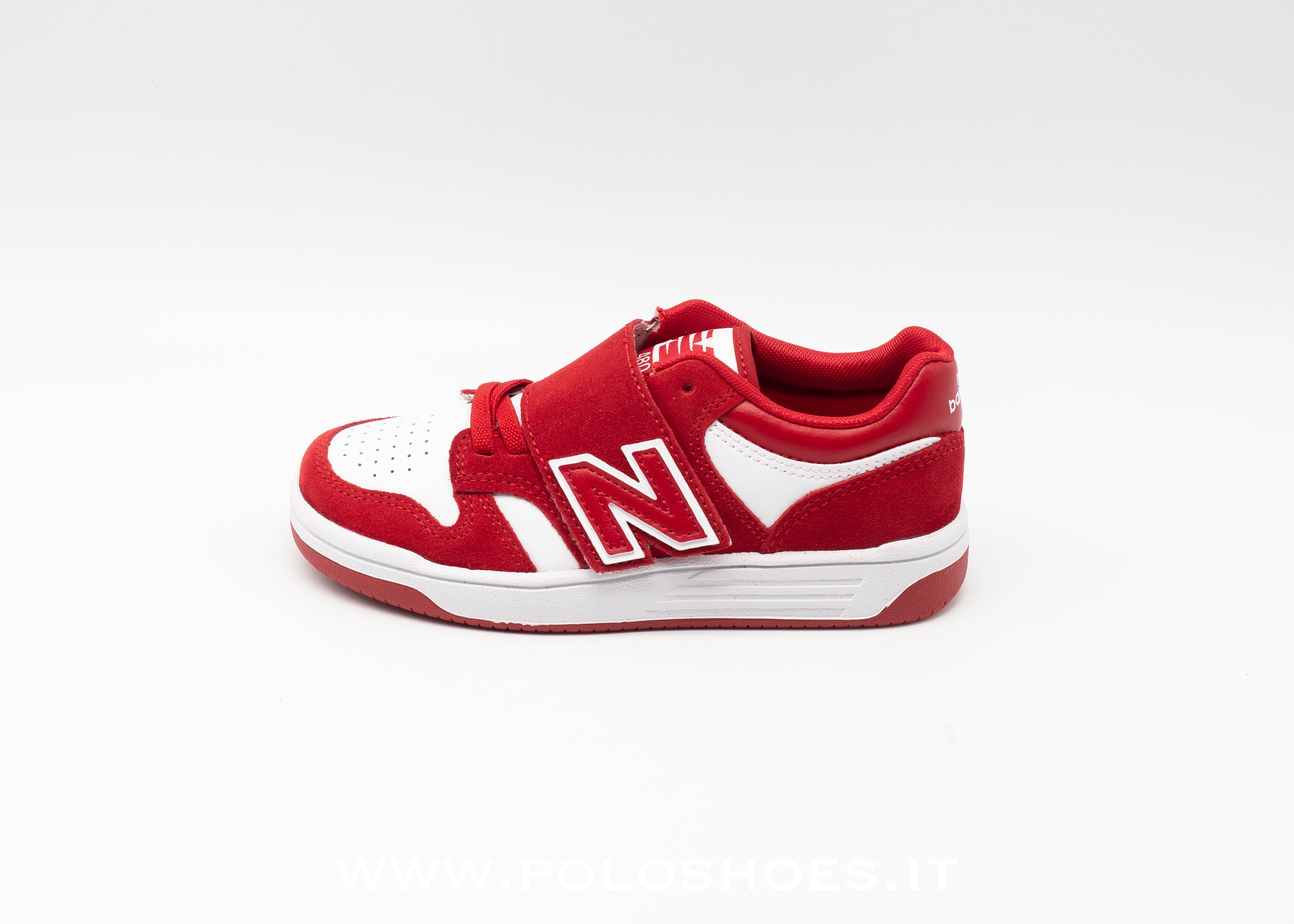 NEW BALANCE - NEW BALANCE 480 BUNGEE LACE ROSSA