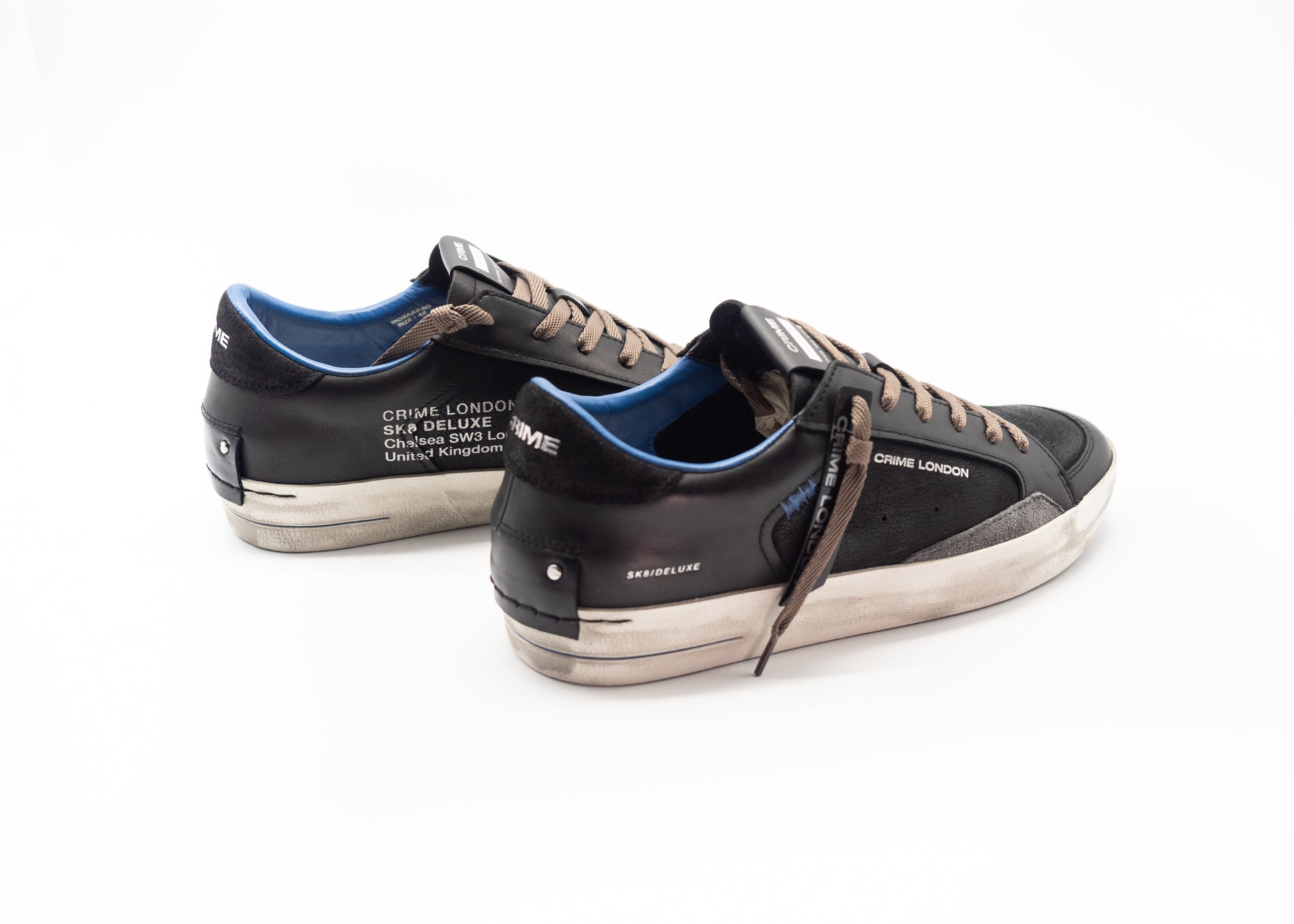 CRIME LONDON -SK8 DELUXE NIGHT BLACK