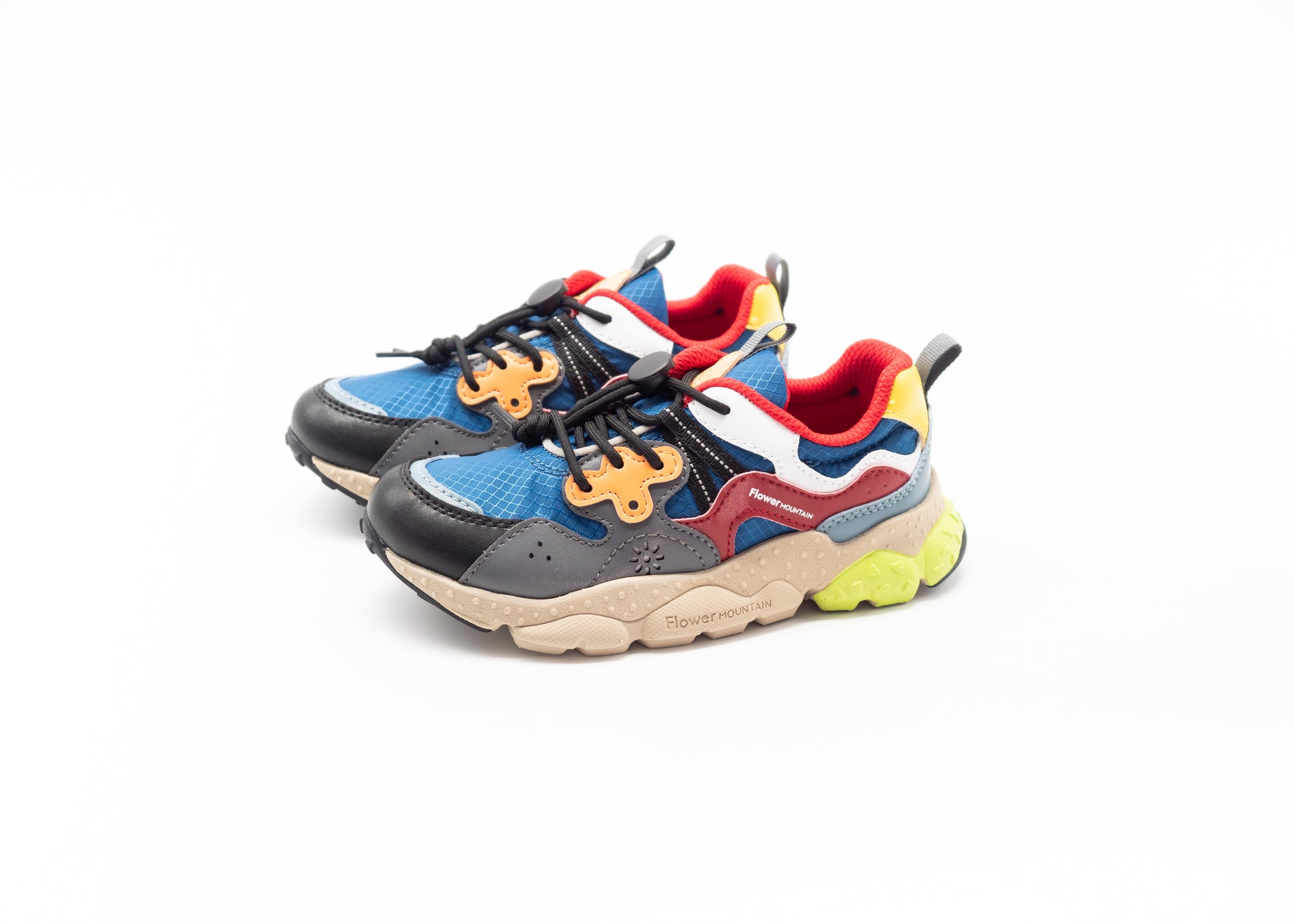 FLOWER MOUNTAIN  - FLOWER MOUNTAIN KIDS YAMANO 3 GREY BLUE