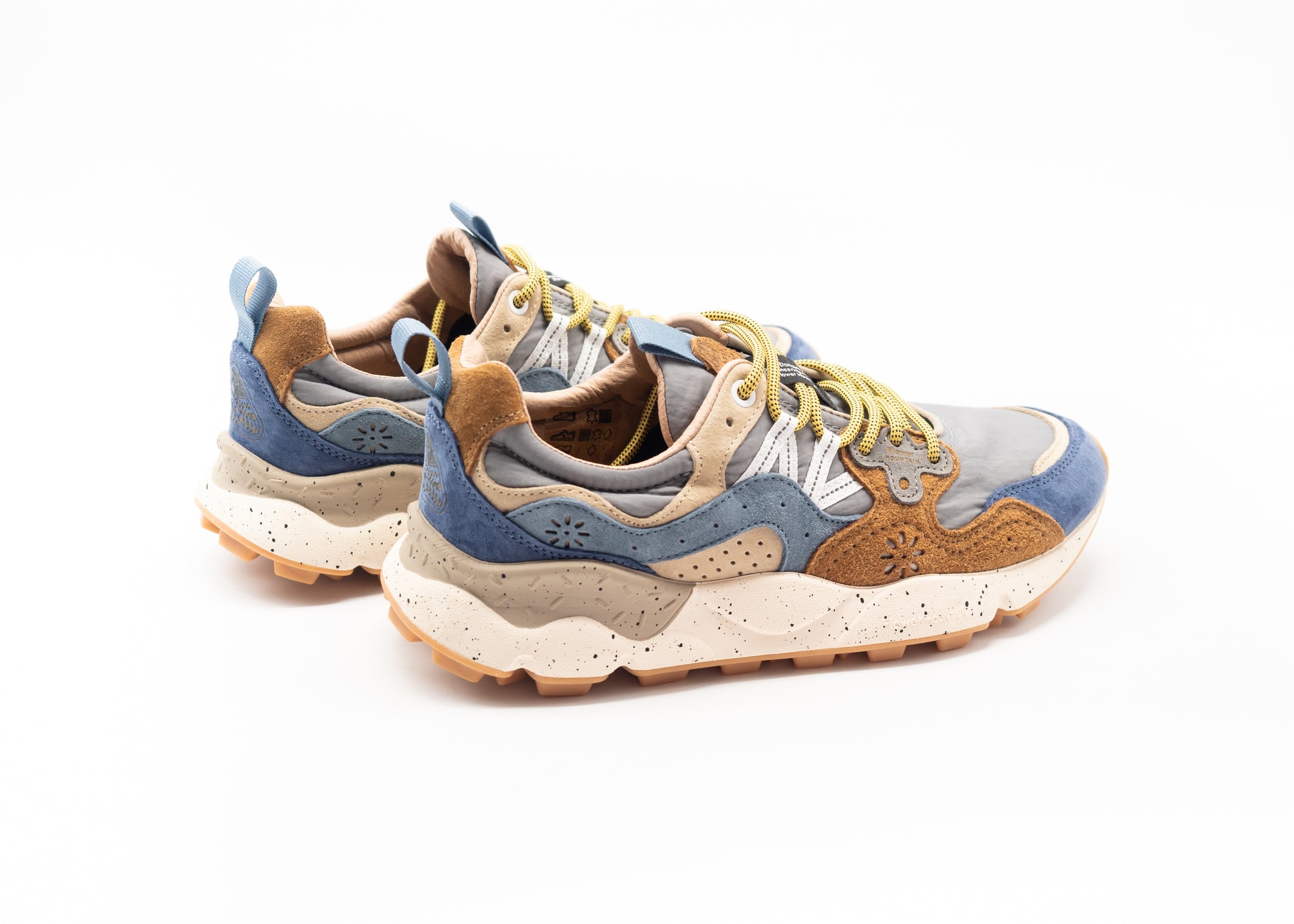 FLOWER MOUNTAIN - YAMANO 3 BROWN PETROL LIGHT BLUE