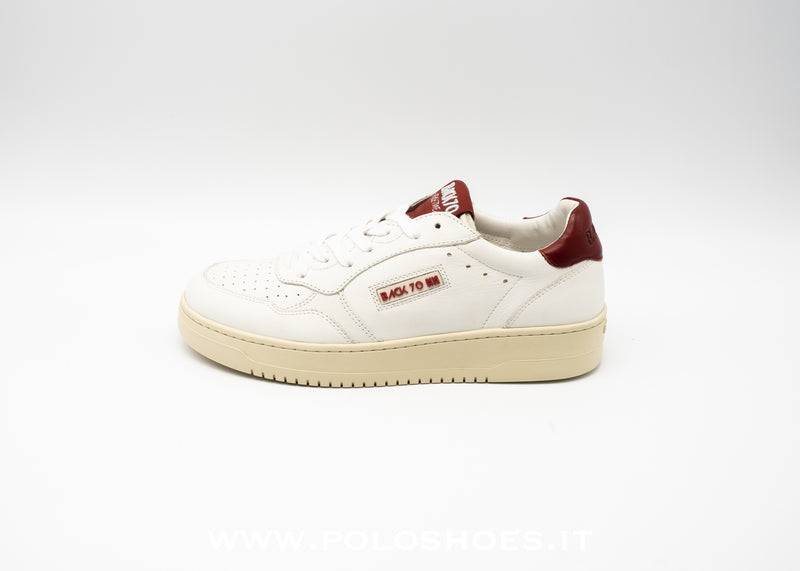 BACK70 - SNEAKERS WHITE RED