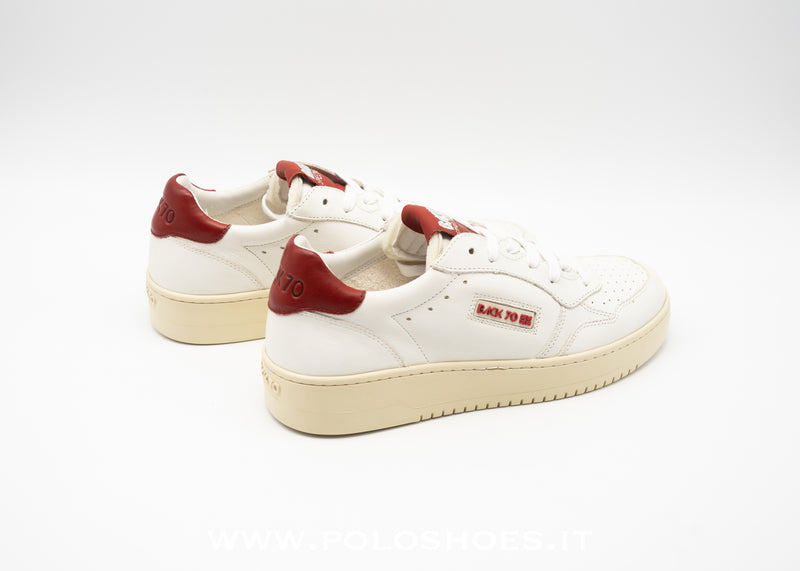 BACK70 - SNEAKERS WHITE RED