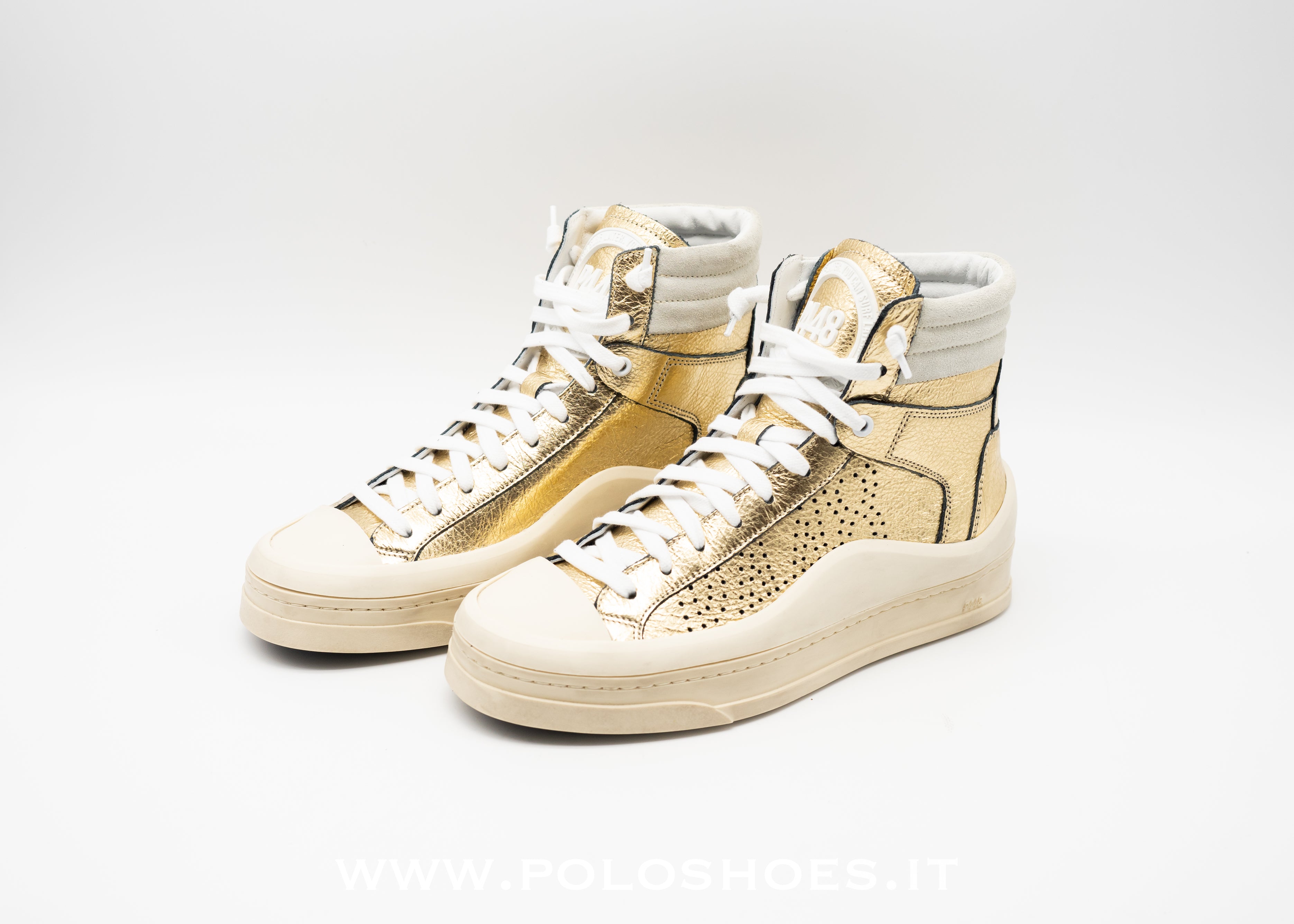 P448 - SNEAKERS ALTA RAIL TULUM ORO