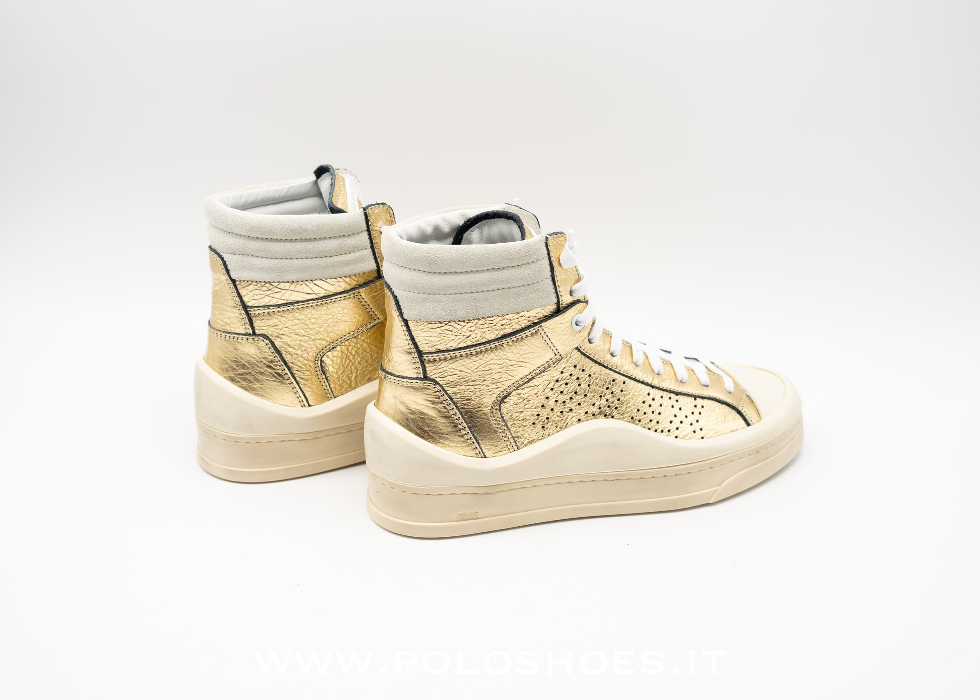 P448 - SNEAKERS ALTA RAIL TULUM ORO