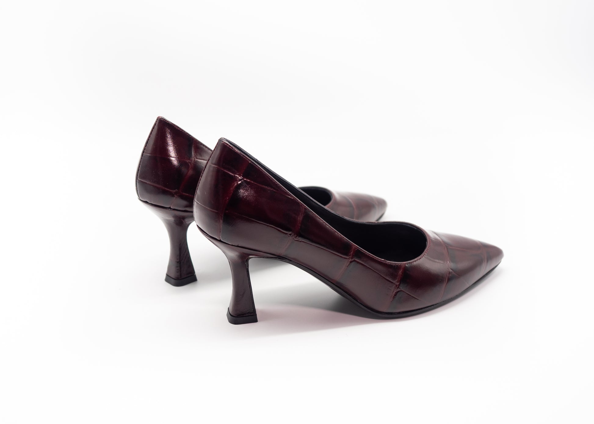 MELLUSO - DECOLETTE STAMPA COCCO BORDEAUX