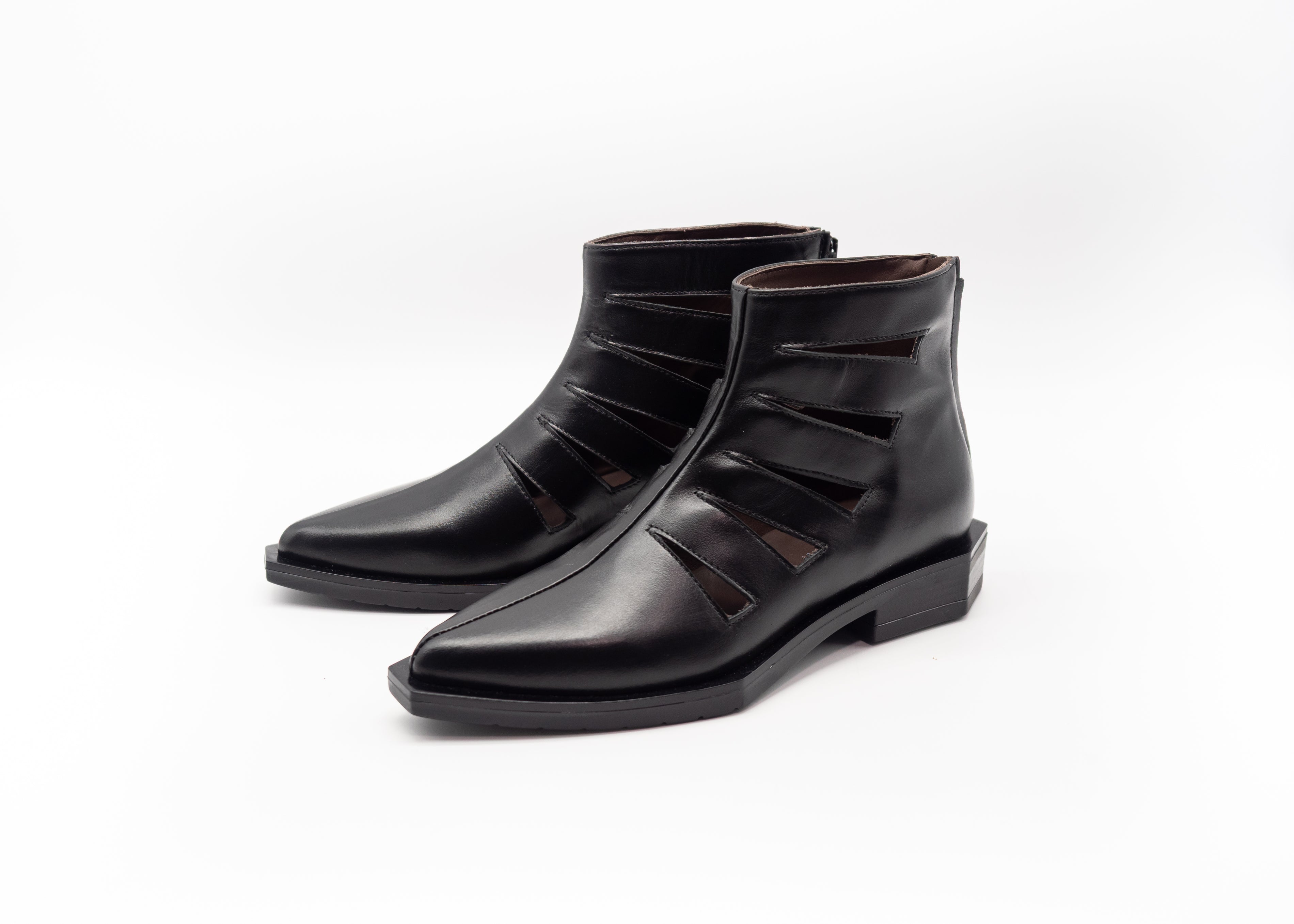 LE BOHEMIEN - STIVALETTO INTAGLIATO BLACK