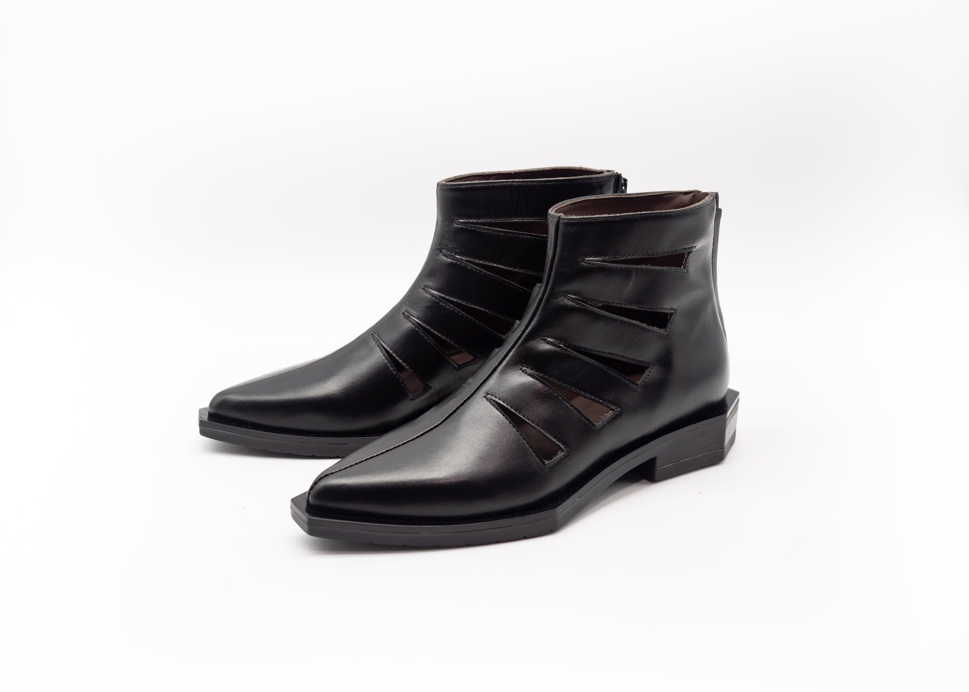 LE BOHEMIEN - STIVALETTO INTAGLIATO BLACK