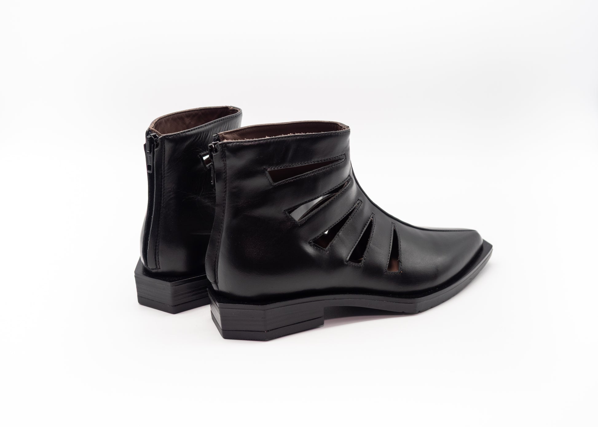 LE BOHEMIEN - STIVALETTO INTAGLIATO BLACK