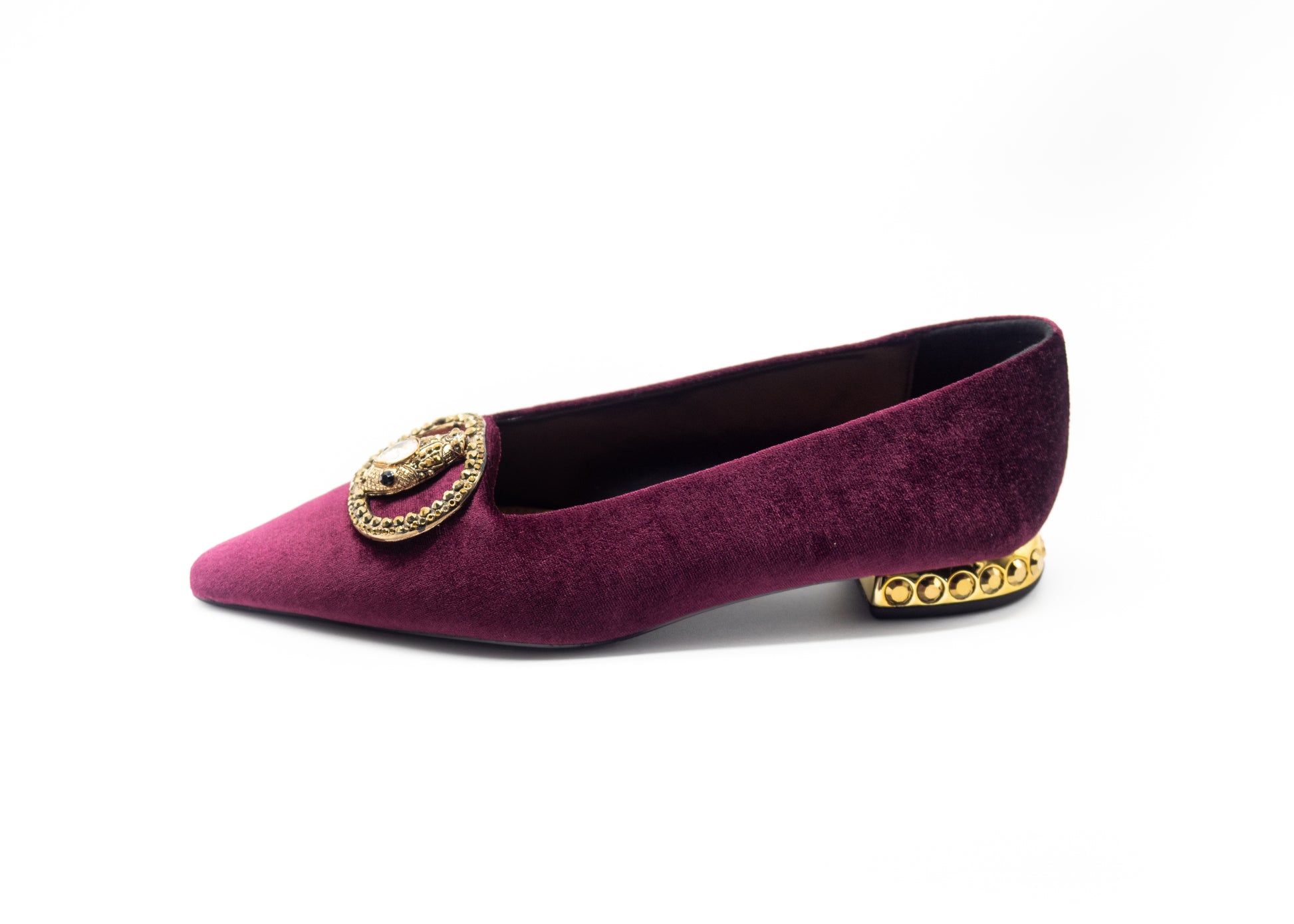 EXÉ - BALLERINA VELLUTO BORDEAUX