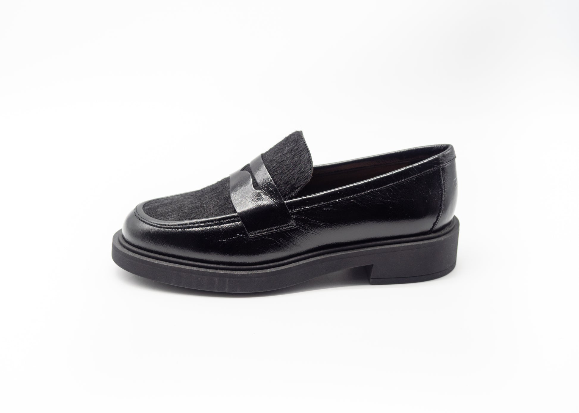 FRAU - MOCASSINO CAVALLINO NERO