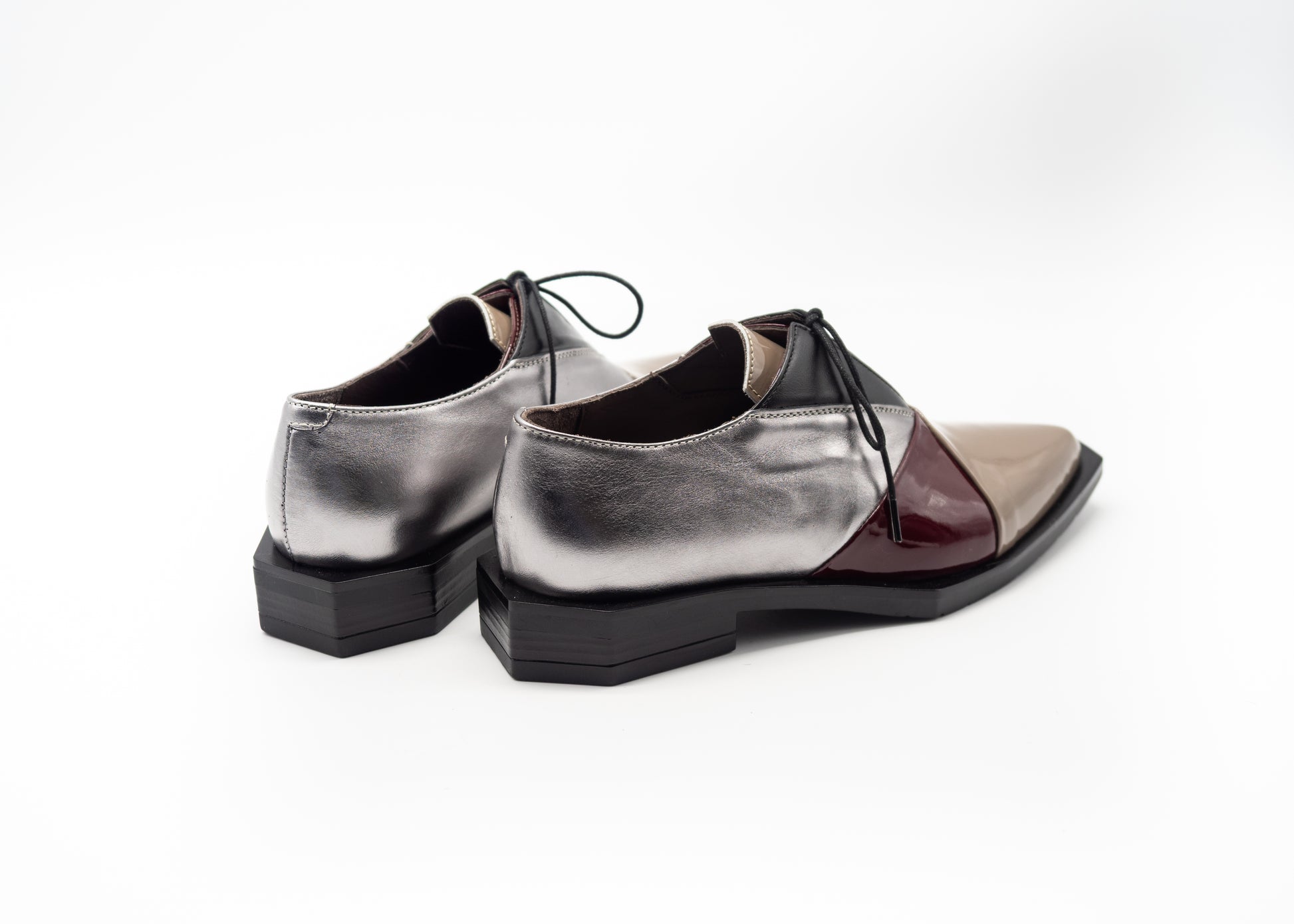 LE BOHEMIEN - STRINGATA TAUPE BORDEAUX