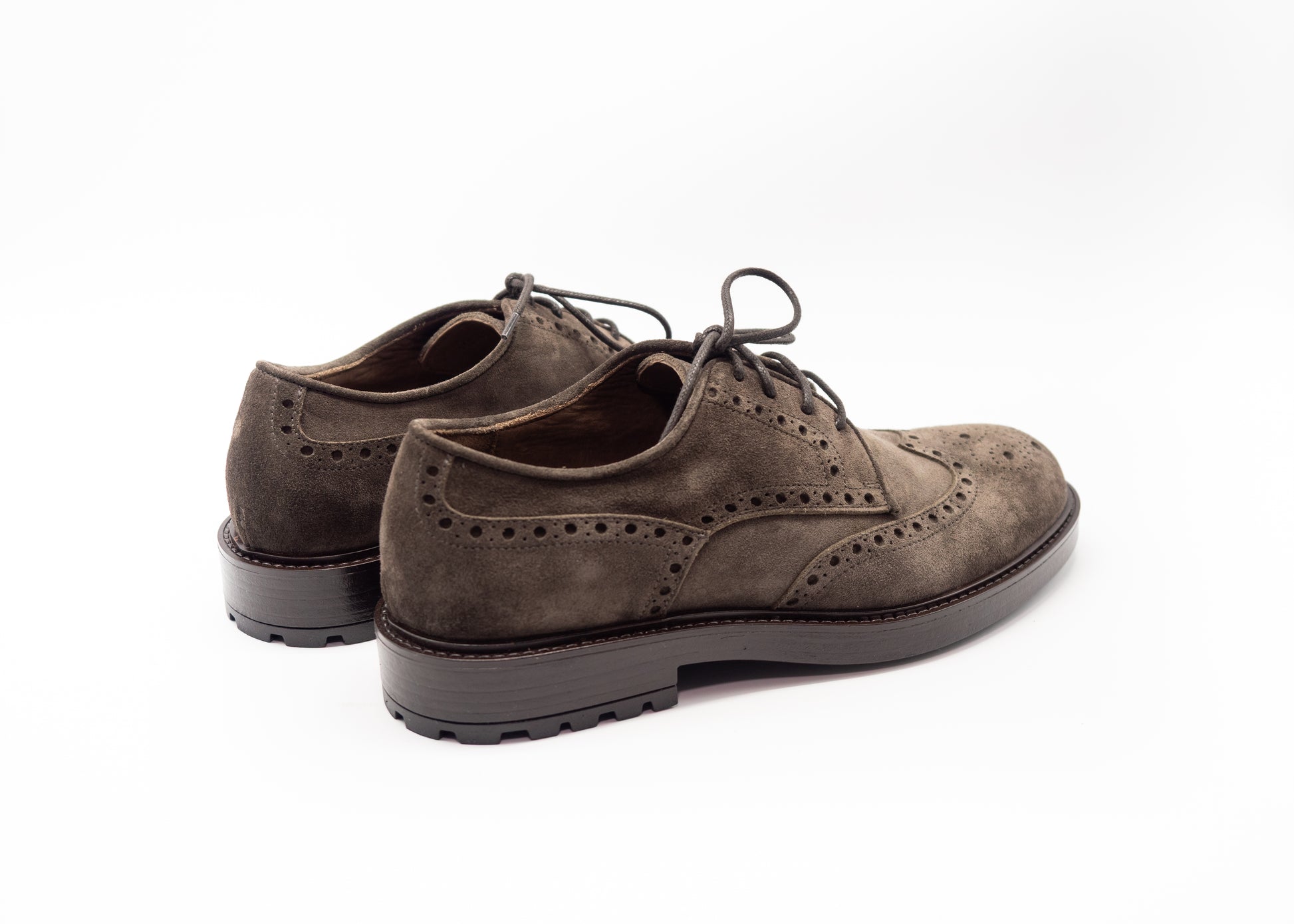 HUNDRED  - STRINGATA INGLESE VELOUR FANGO